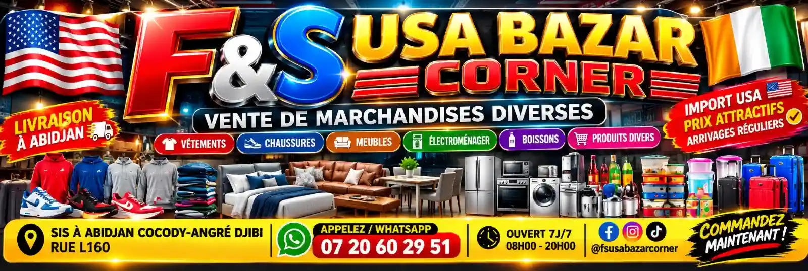 Univers F&S USA Bazar Corner
